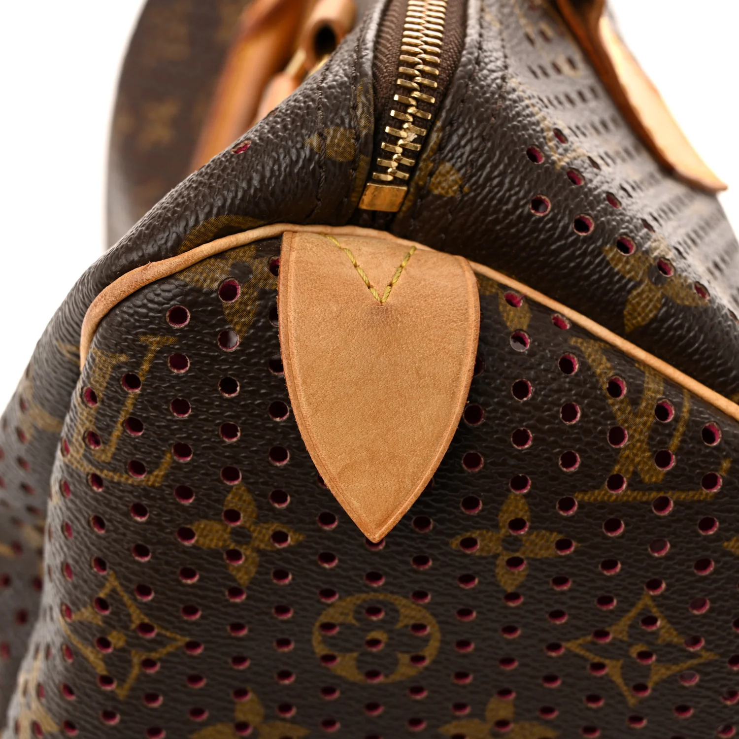Monogram Perforated Speedy 30 Fuchsia - Top Club