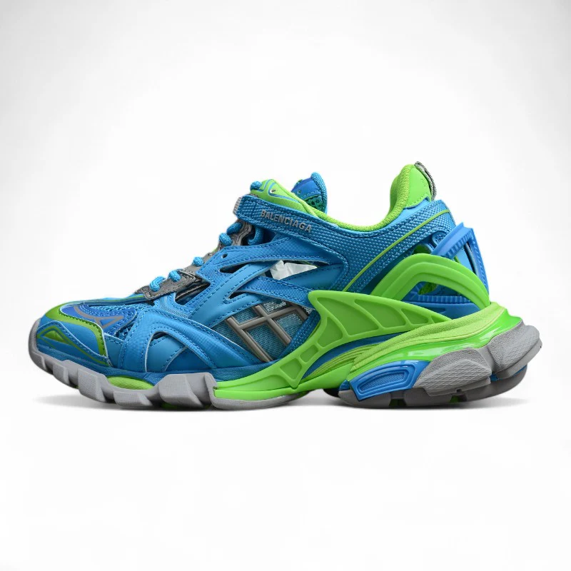 Balenciaga Track.2 Trainer 'Blue Green' - Sneaker Replica Workshop
