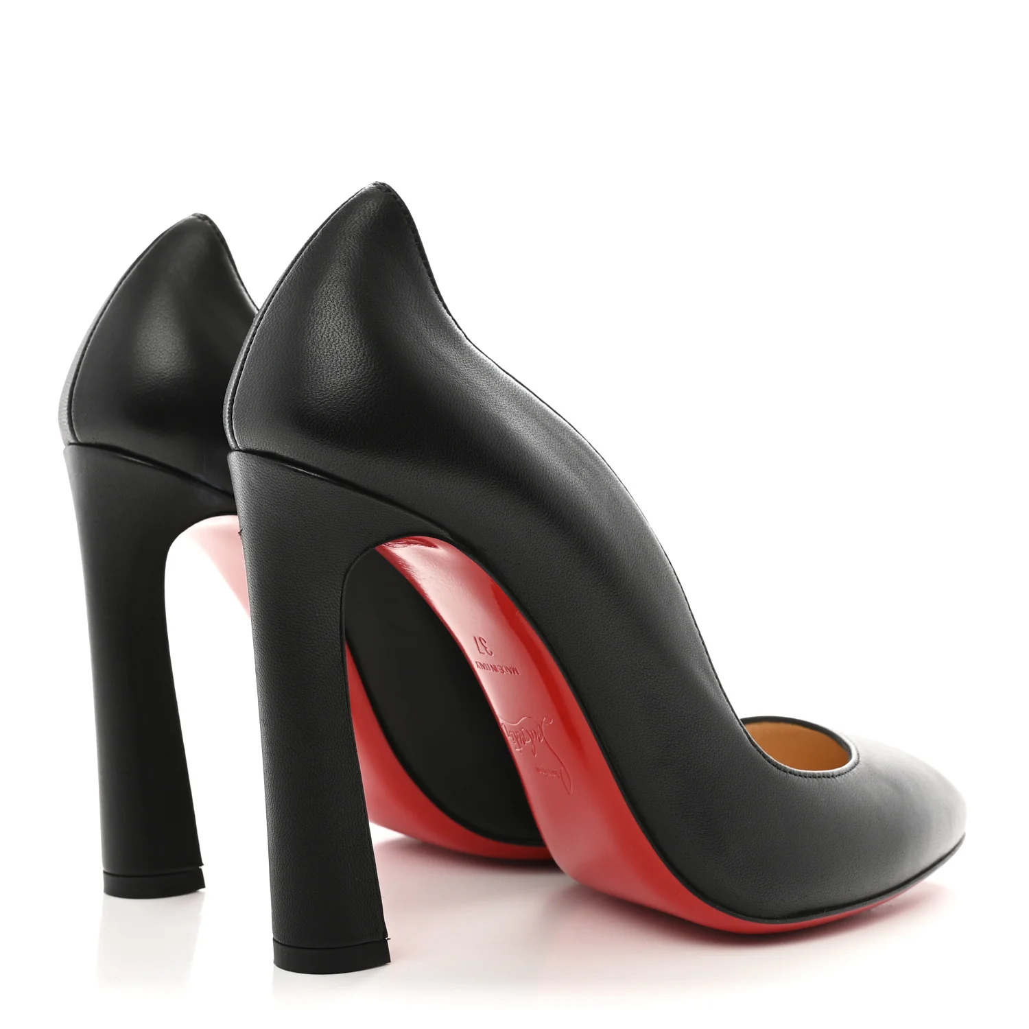 Nappa Agneska 100 Platform Pumps 37 Black - Top Club
