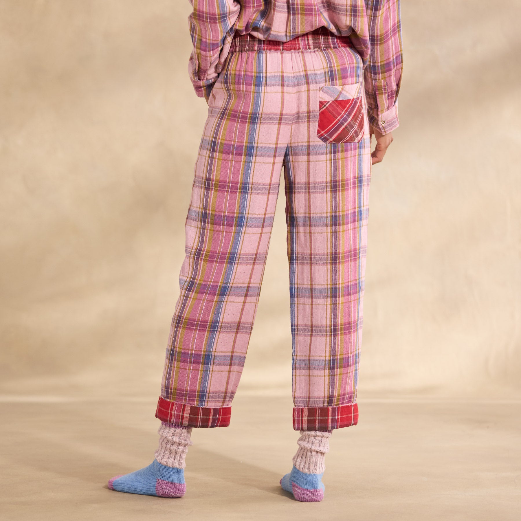 Martina Plaid Pajama Bottoms - Sundance Living