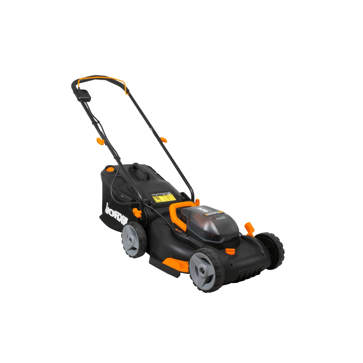 Worx Tagliaerba a batteria Worx WG743E da 40 V 4 Ah L taglio 41 cm