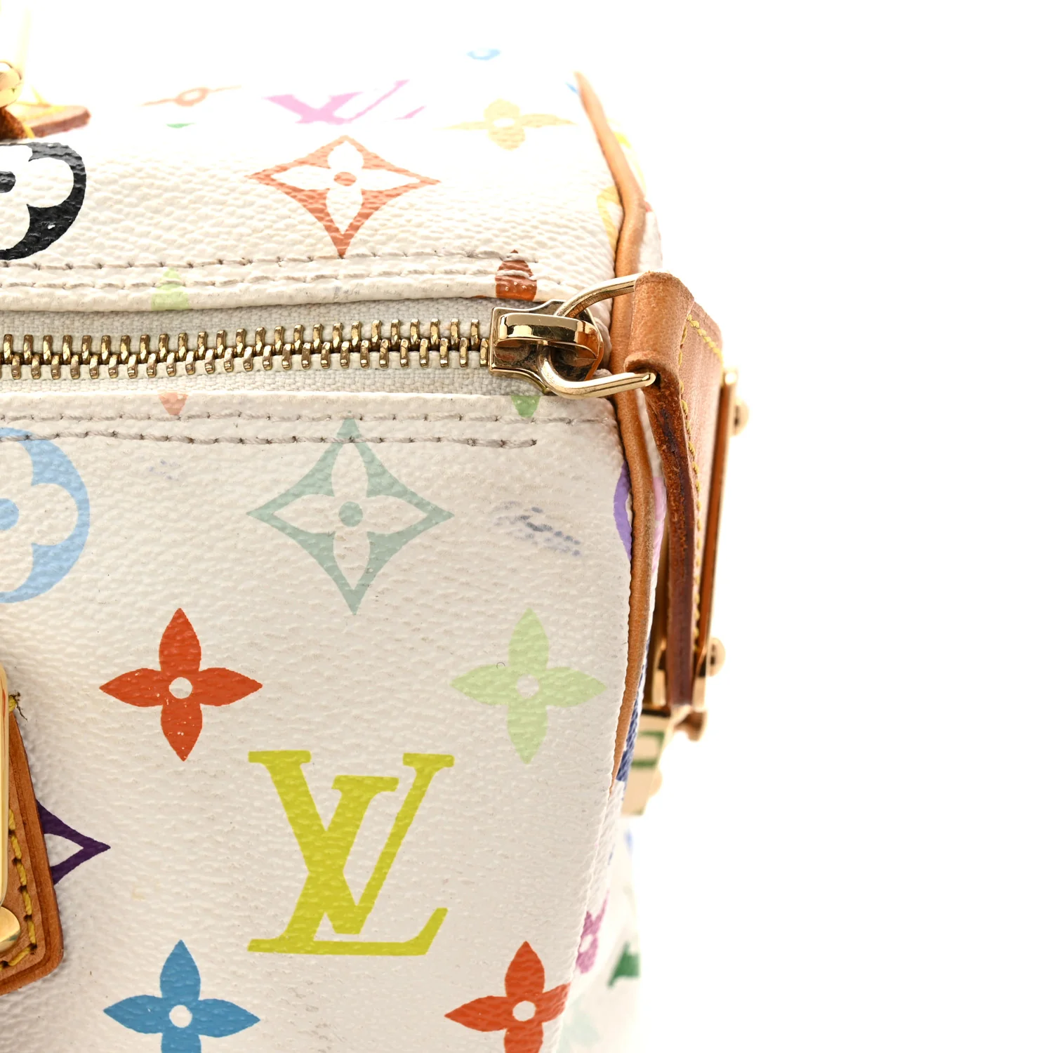 Monogram Multicolor Speedy 30 White - Top Club