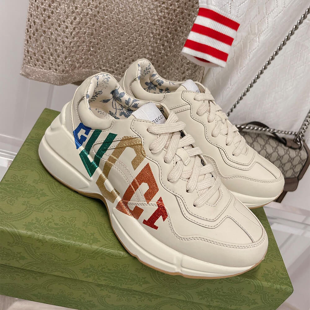 Gucci Rhyton  Glitter  Sneaker - Top Club