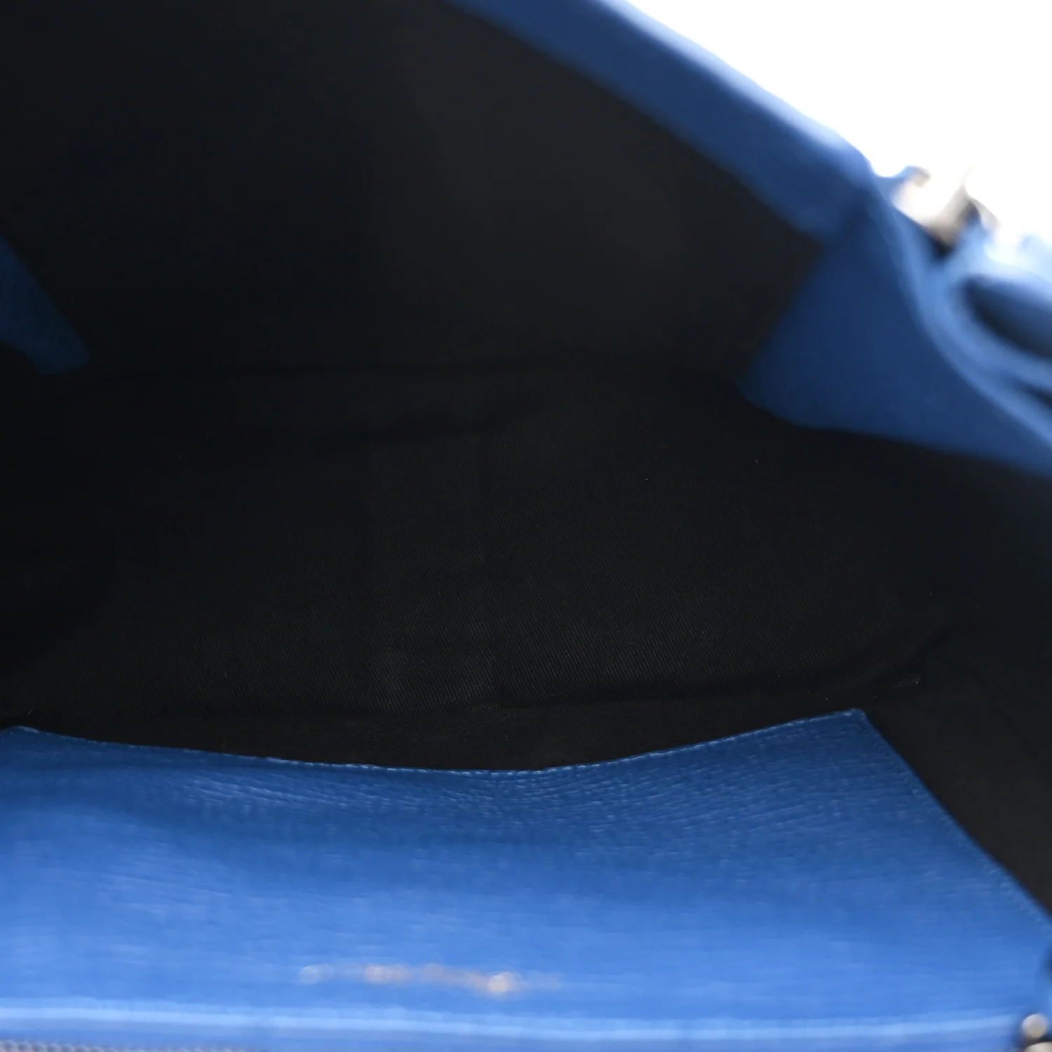 Textured Calfskin Pashli Backpack Cobalt - Top Club