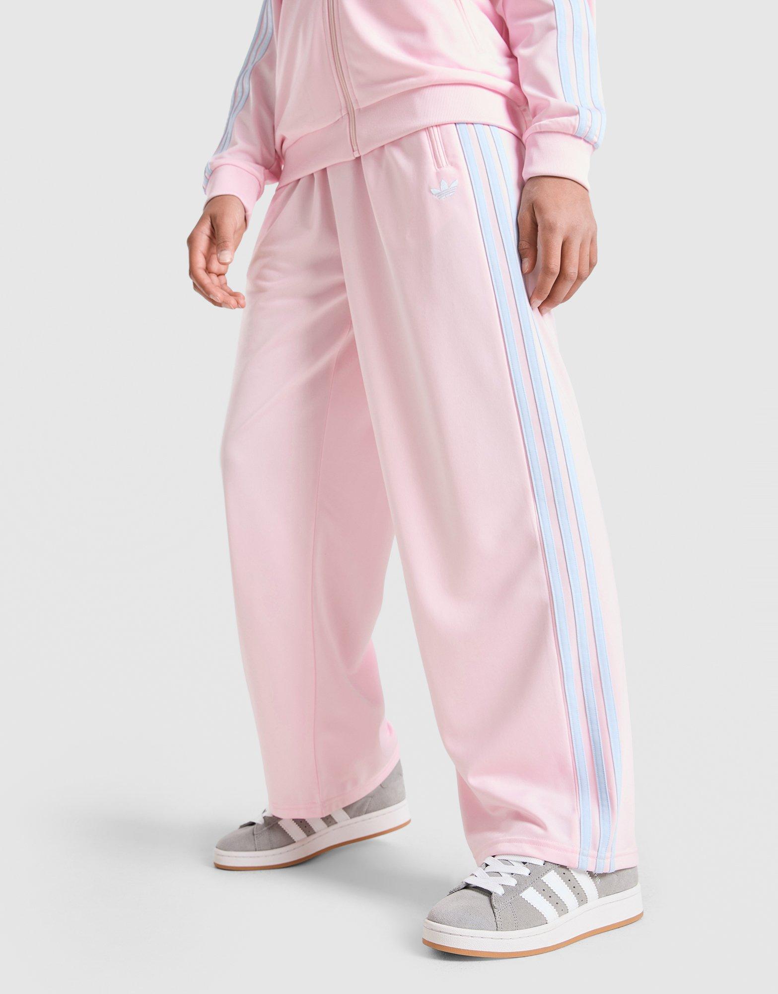 adidas Originals Girls' Firebird Wide Track Pants Junior