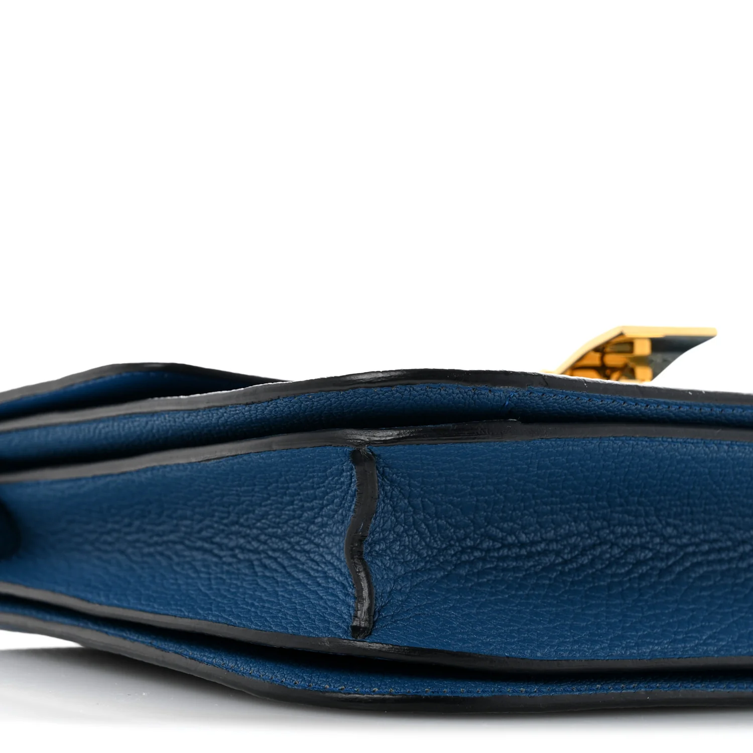Goatskin Medium Classic Box Flap Bag Deepsea - Top Club