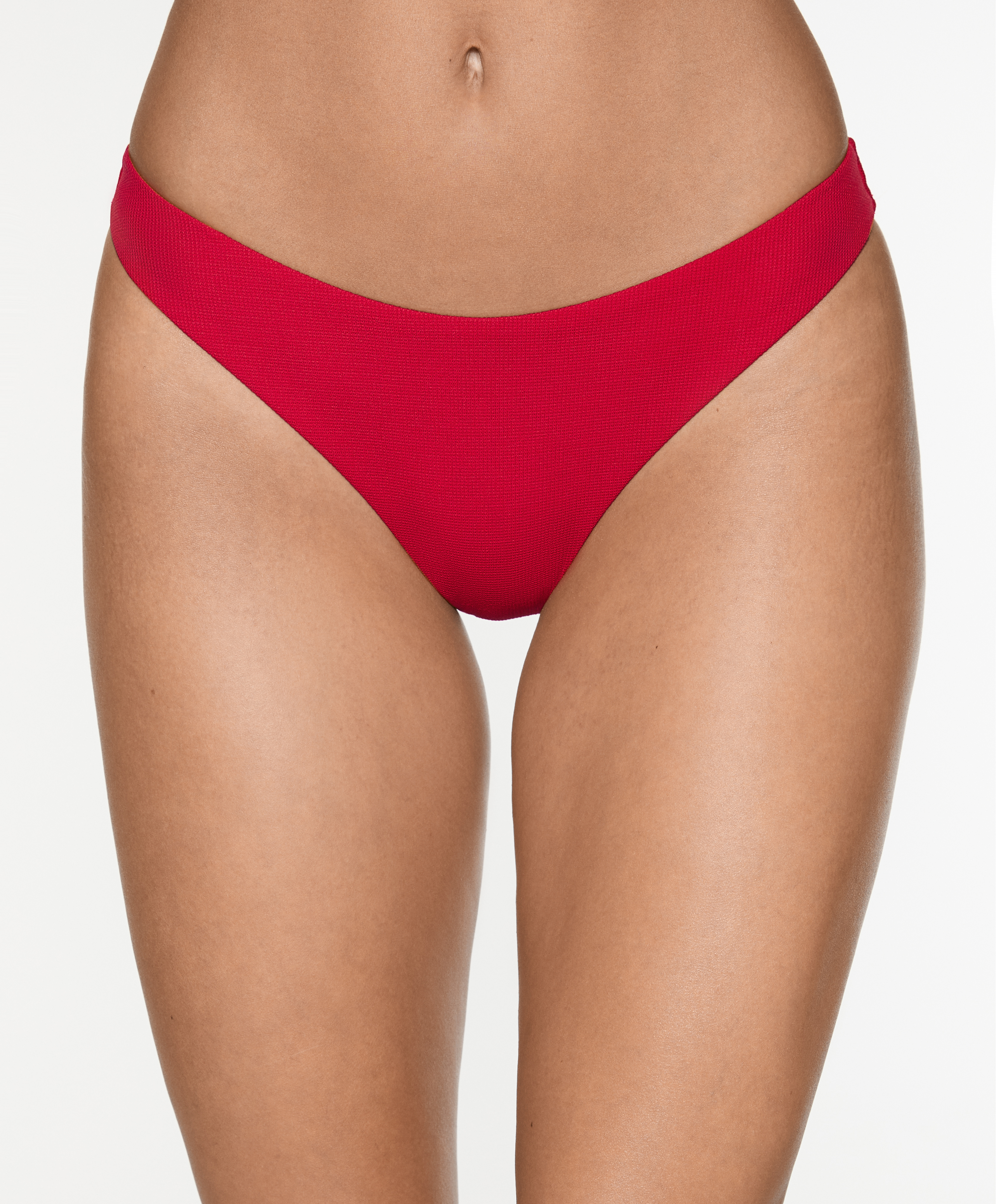 OYSHO Piqué medium-coverage U-cut bikini briefs