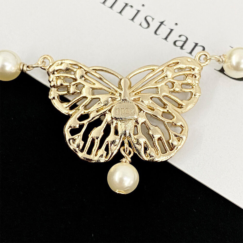 DIOR PEARL NECKLACE - Top Club