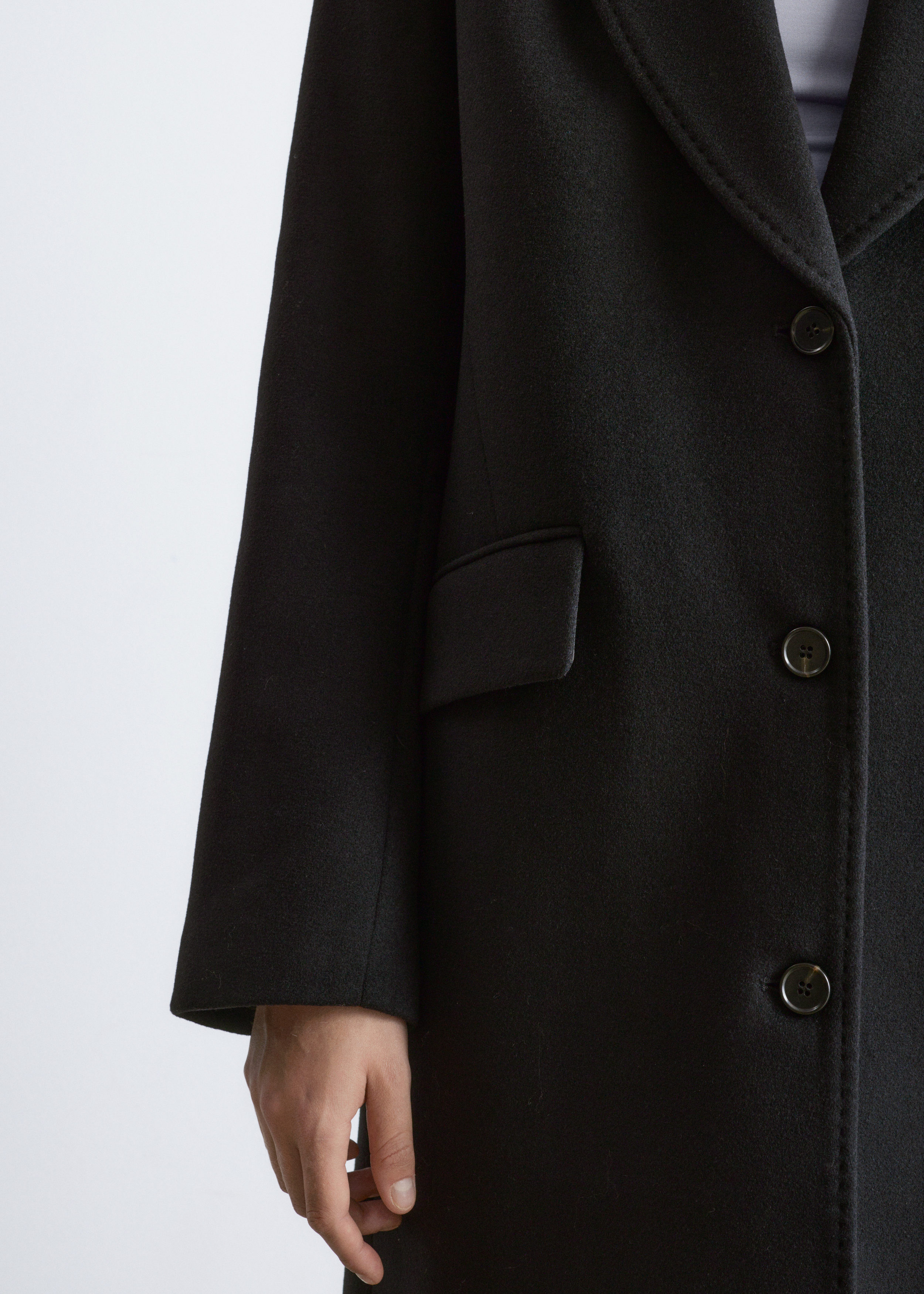 & Other Stories TAILORED SINGLE-BREASTED COAT