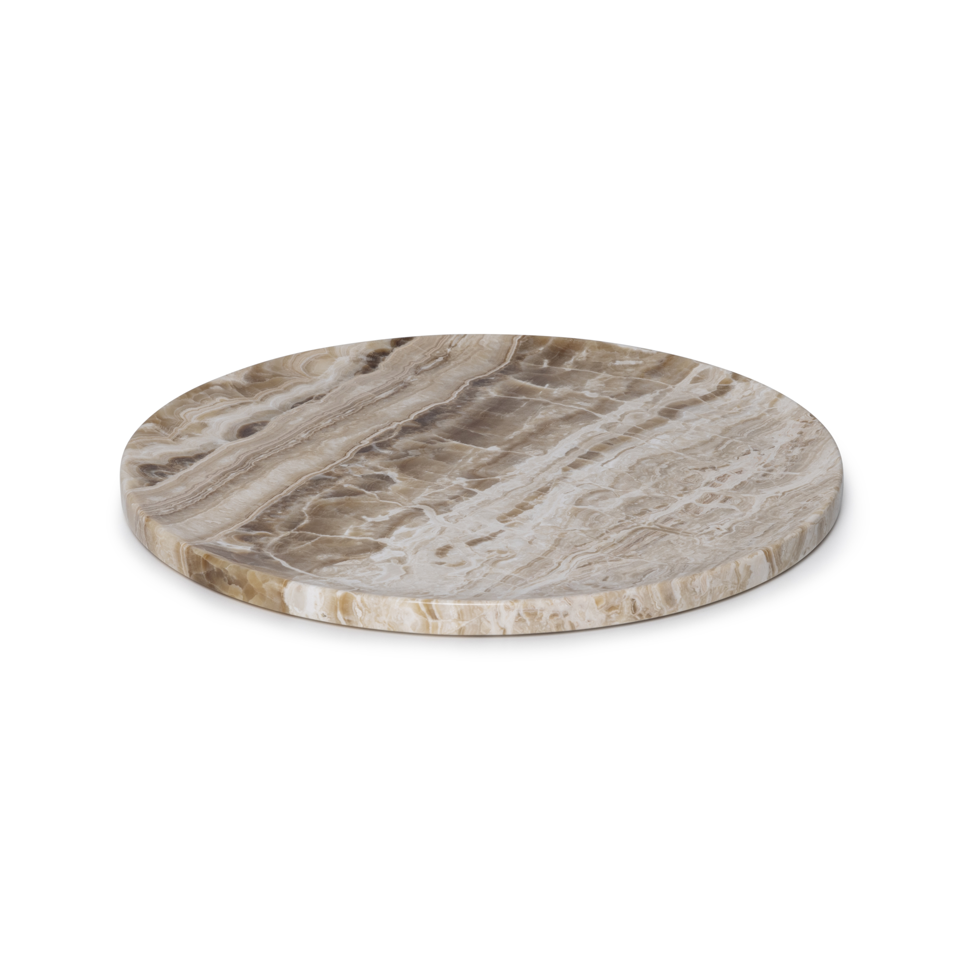 Dienblad Marmer Sandal Onyx Ø40cm