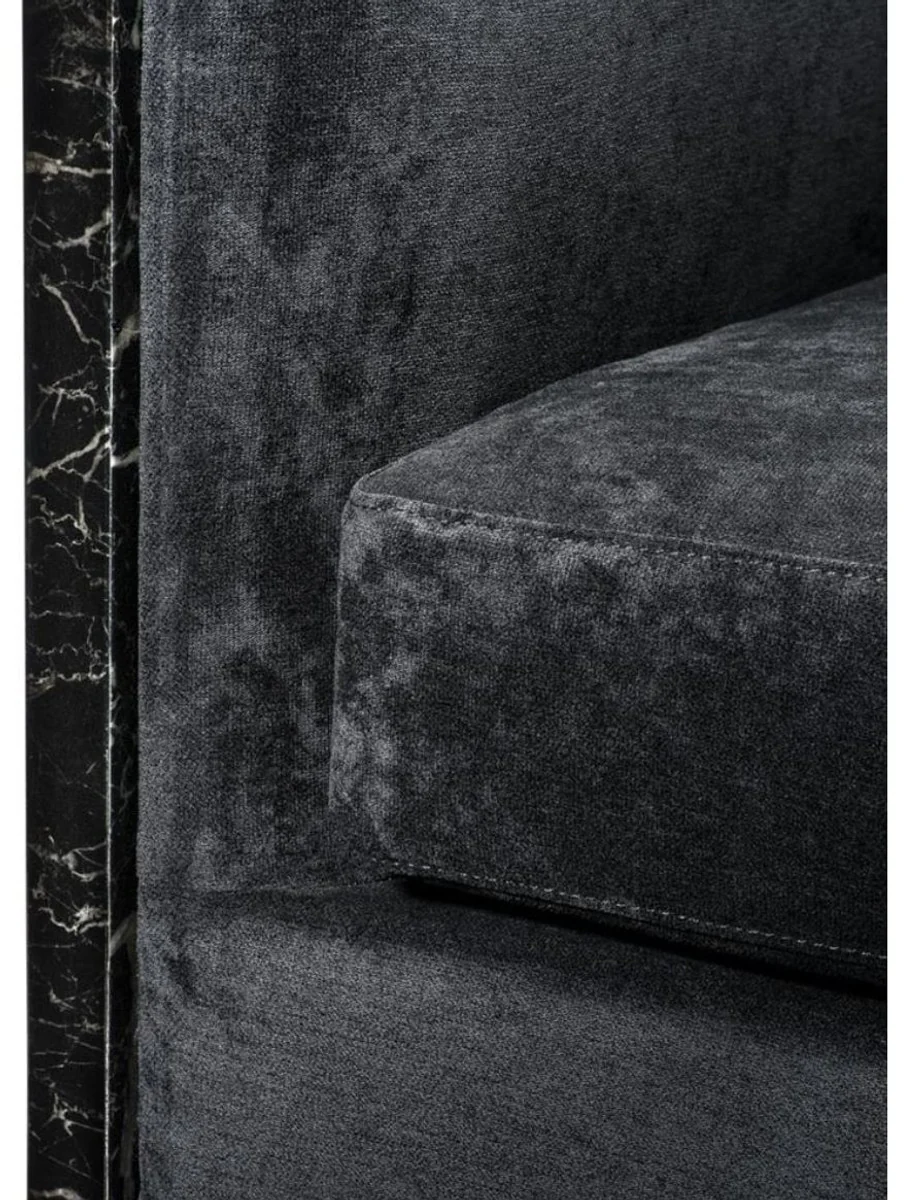 Luxury hotel armchair black 71 x 70 x H. 68 cm - Limited Edition