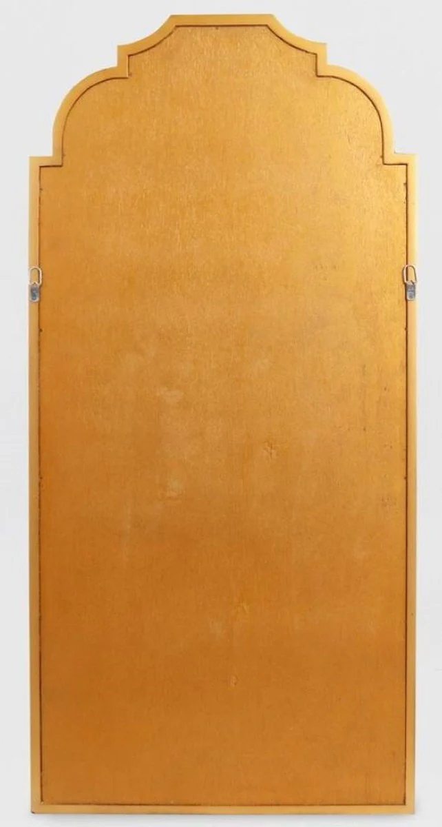Baroque wall mirror gold 70 x 3 x H. 145 cm - Elegant baroque mirror with antique mirror glass - Baroque furniture