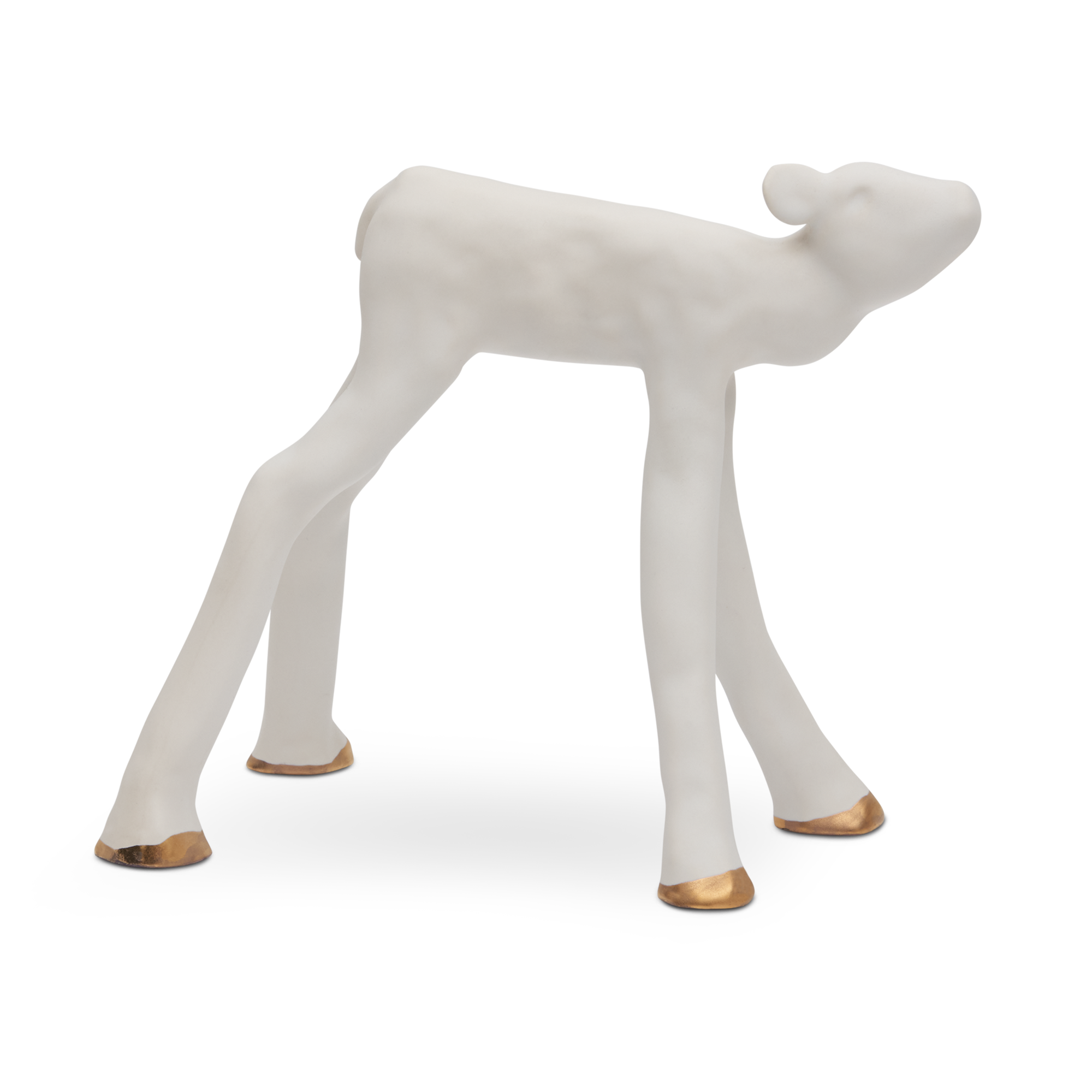 Loods 5 Kunst keramiek Kalfje Juul Snowy White