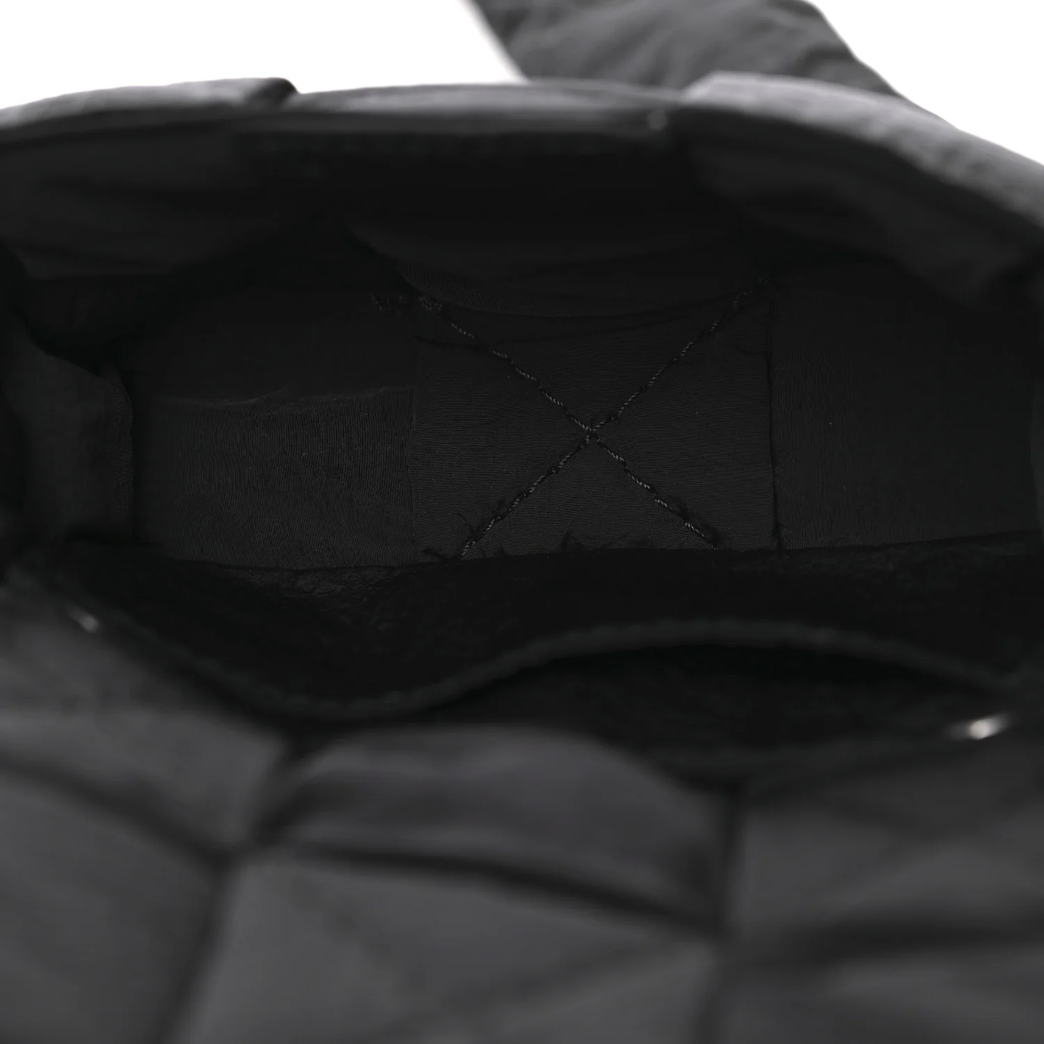 Nylon Intrecciato Padded Tech Candy Cassette Bag Black - Top Club