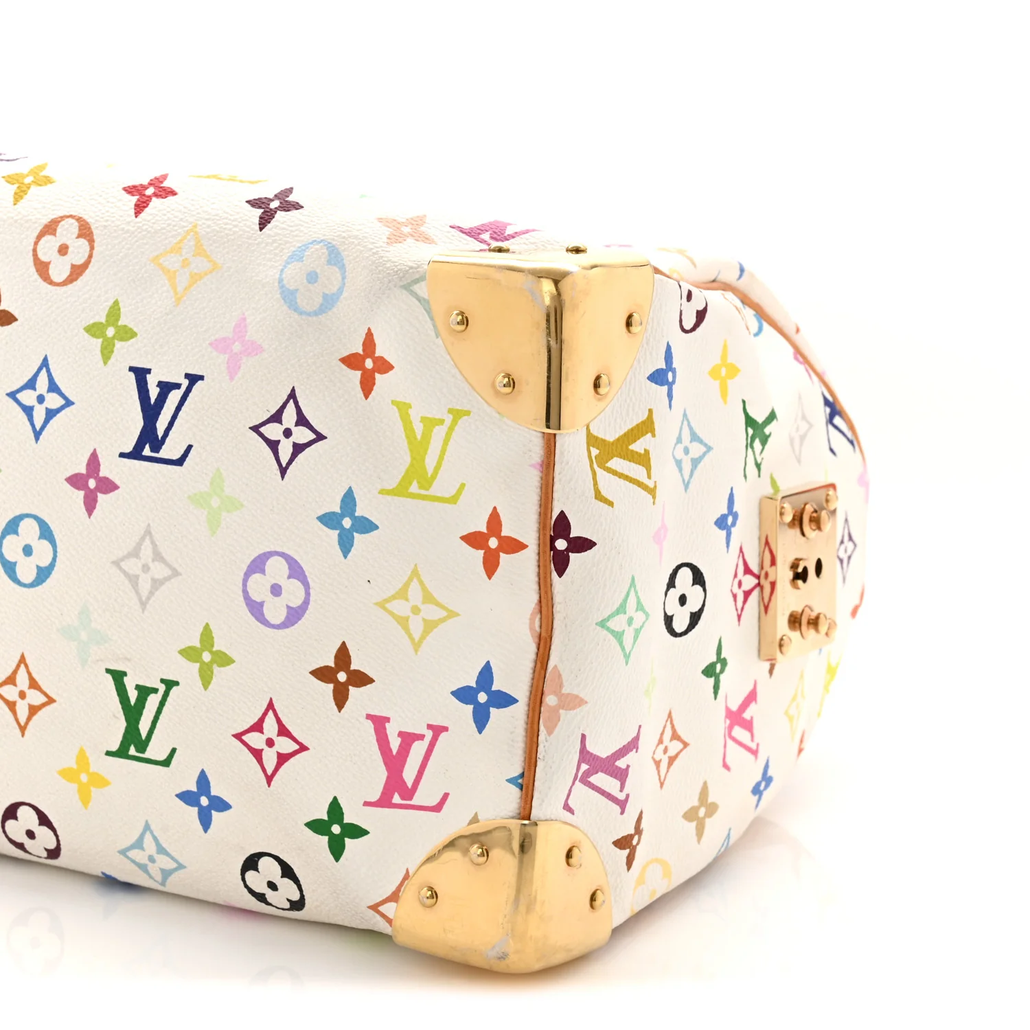Monogram Multicolor Speedy 30 White - Top Club