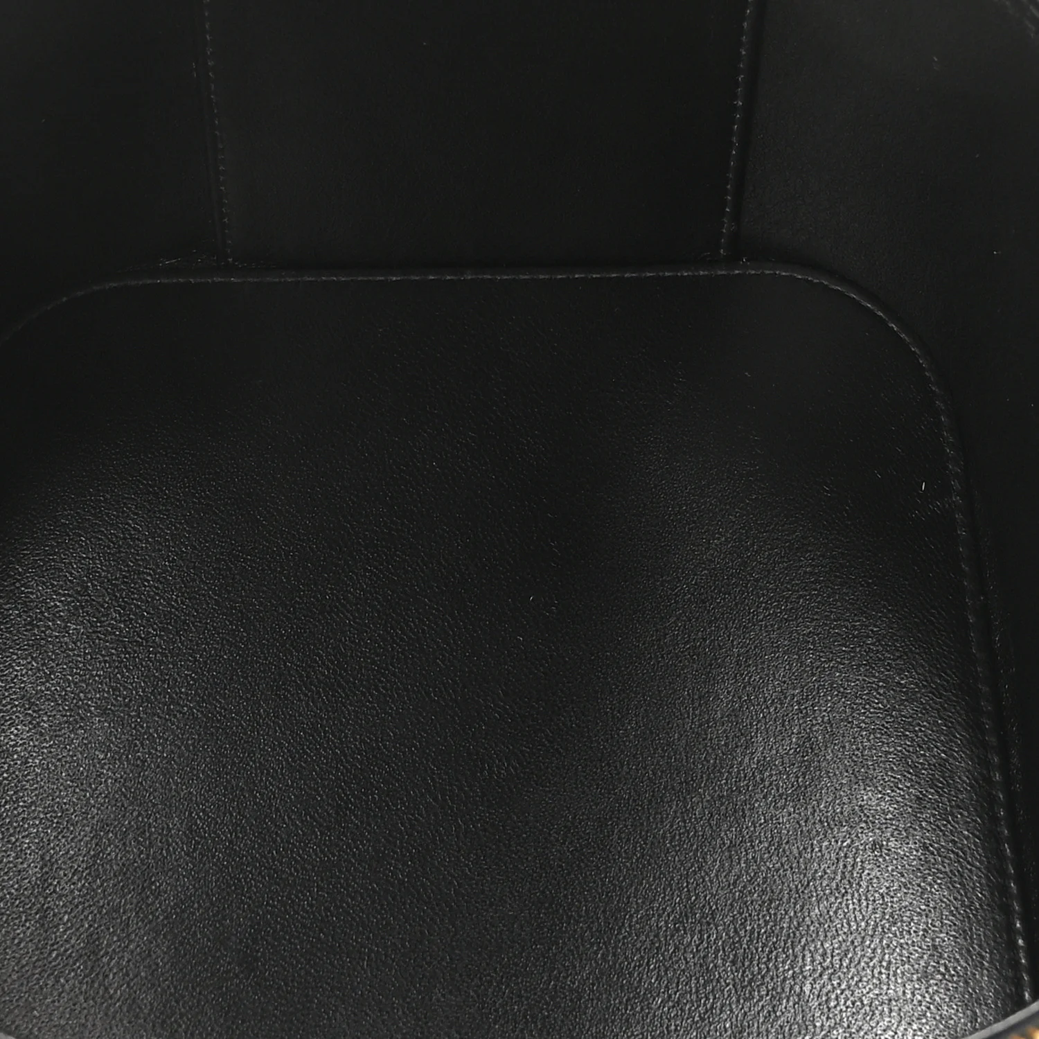 Patent Quilted Top Handle Vanity Case Black - Top Club