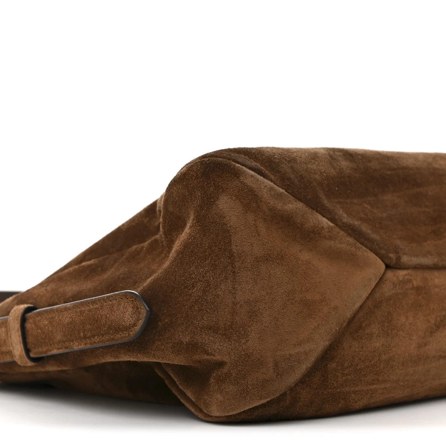 Scamosciato Suede Large Aimee Shoulder Bag Cacao - Top Club