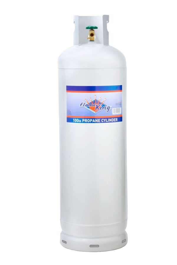 2025 100 lb Steel Propane Cylinder POL Valve (Ships Empty)