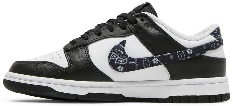 Wmns Dunk Low  Black Paisley  DH4401-100 - Sneaker Replica Workshop