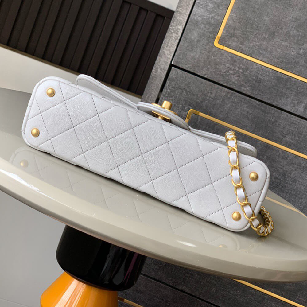 CHANEL Mini Flap Bag with Top Handle(HIGH-END GRADE) - Top Club
