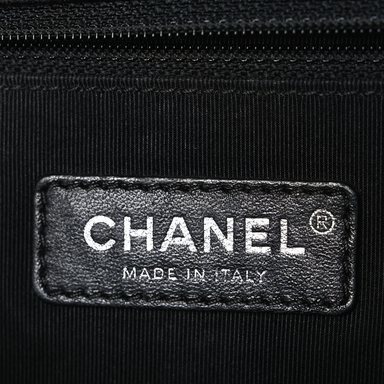 Lambskin Quilted Large Boy Flap Black - Top Club