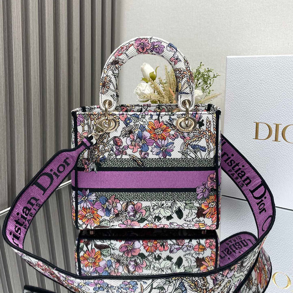 Medium Dioriviera Lady D-Lite Bag - Top Club