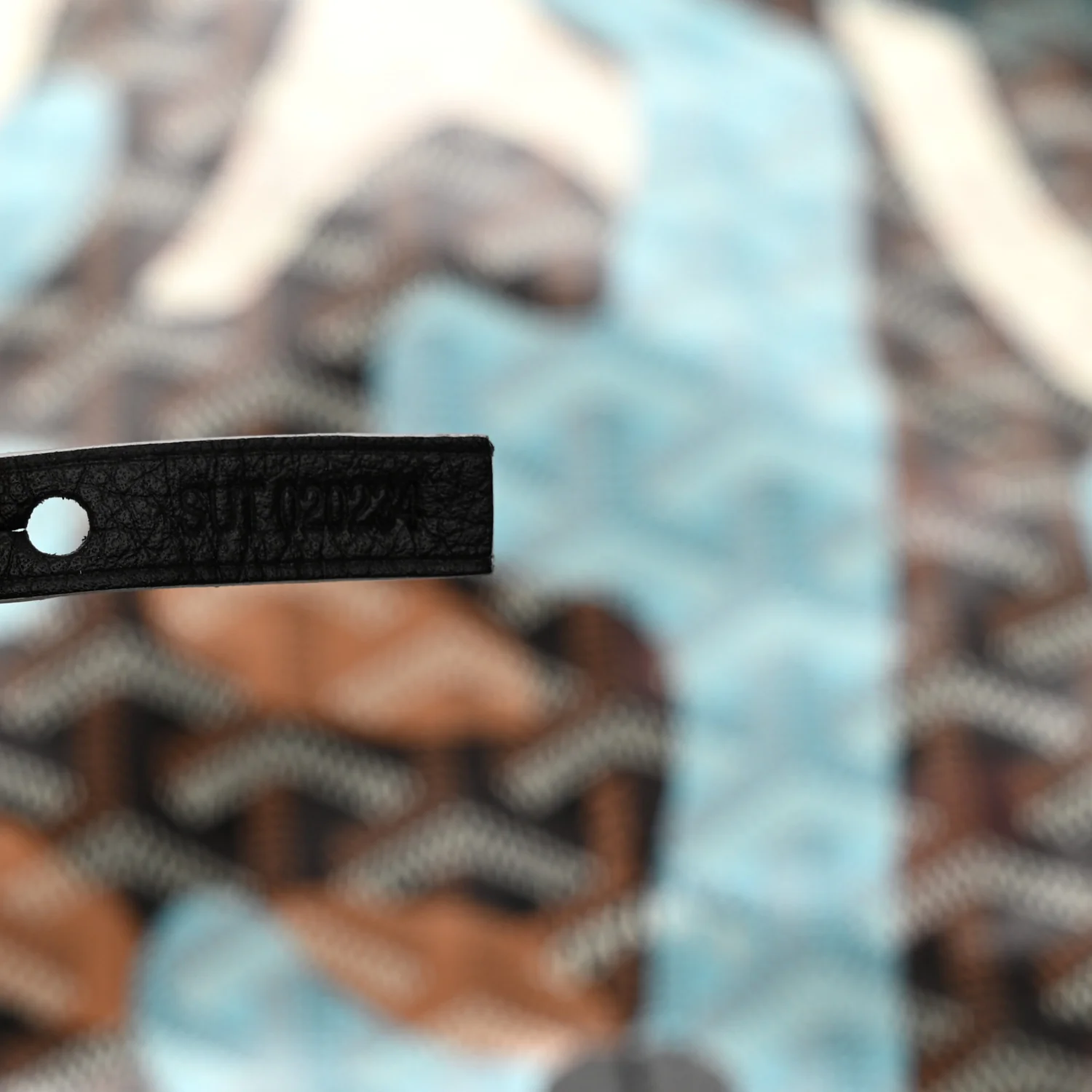 Goyardine Saint Louis Lettres Camouflage PM Black Blue - Top Club