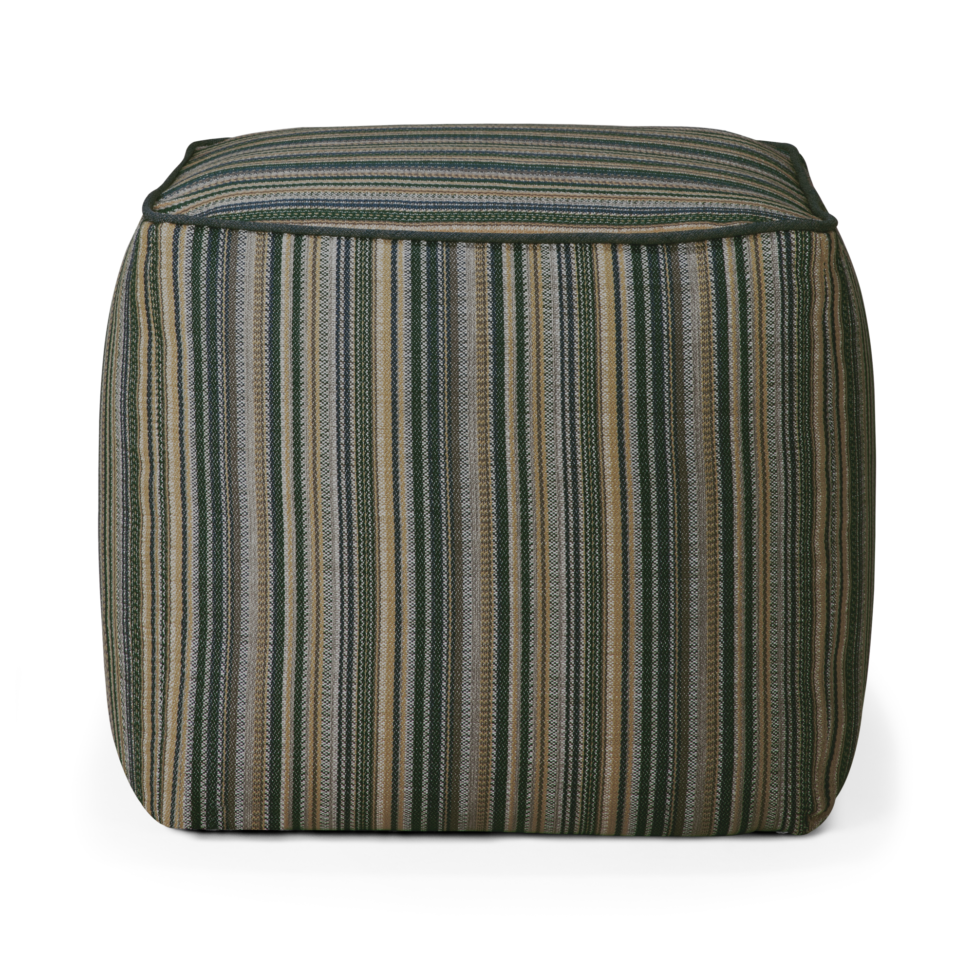 Poef Zahara outdoor blue stripe