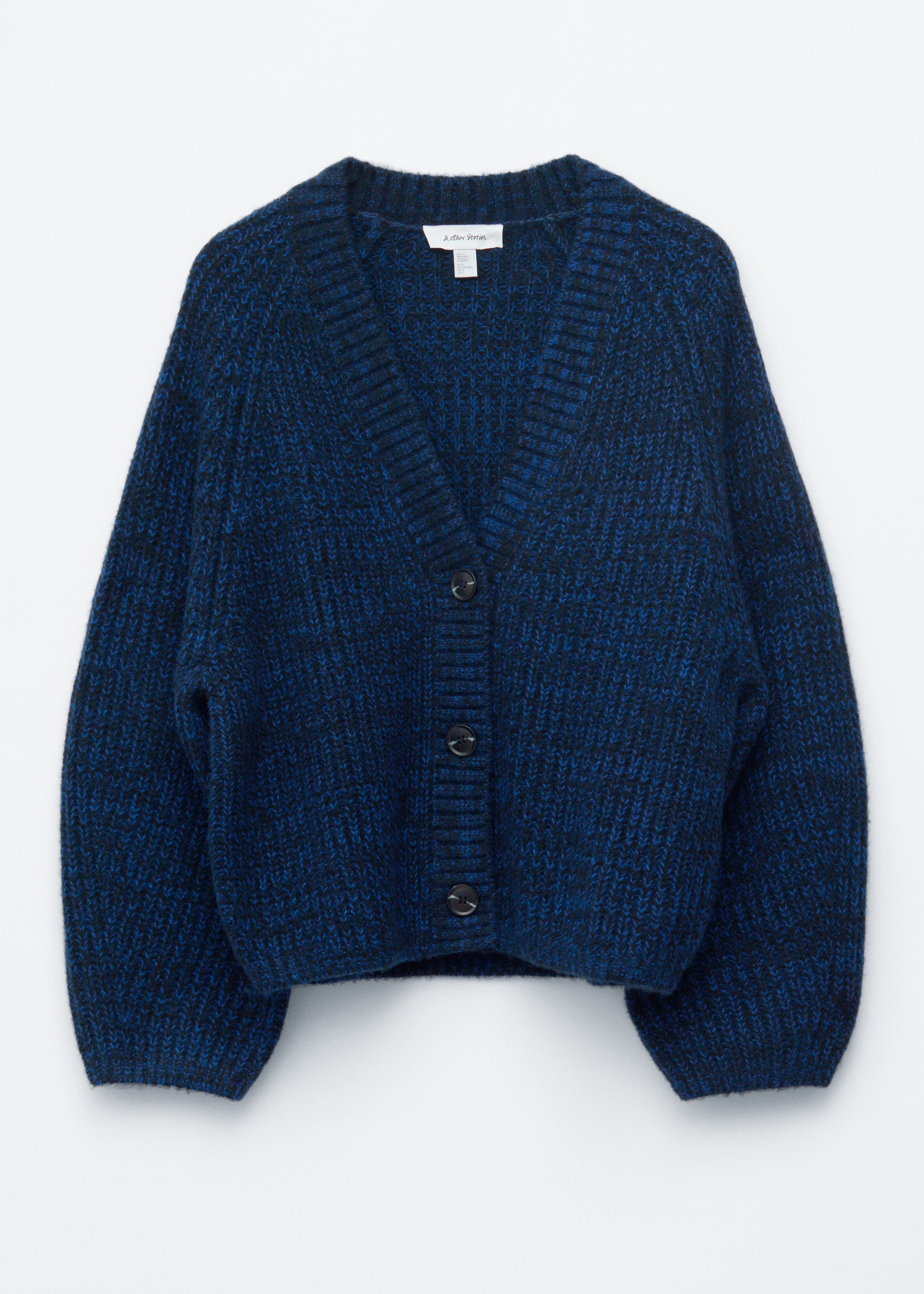 & Other Stories CHUNKY RIB-KNIT CARDIGAN