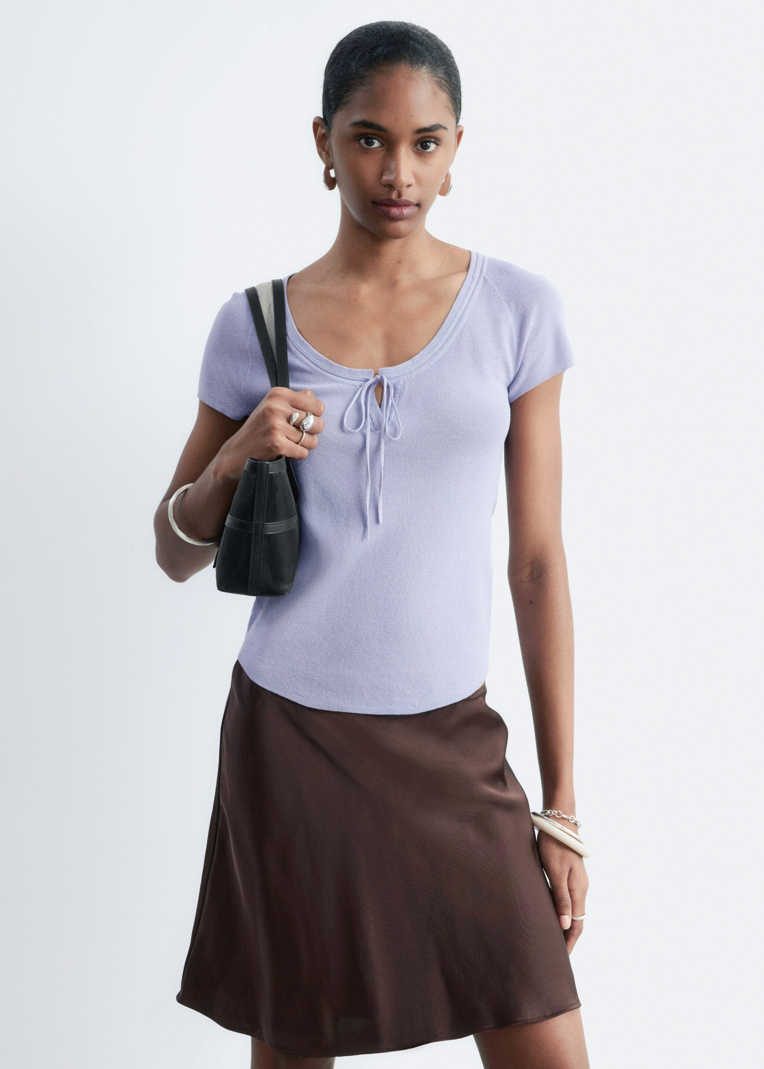 & Other Stories TIE-FRONT TOP