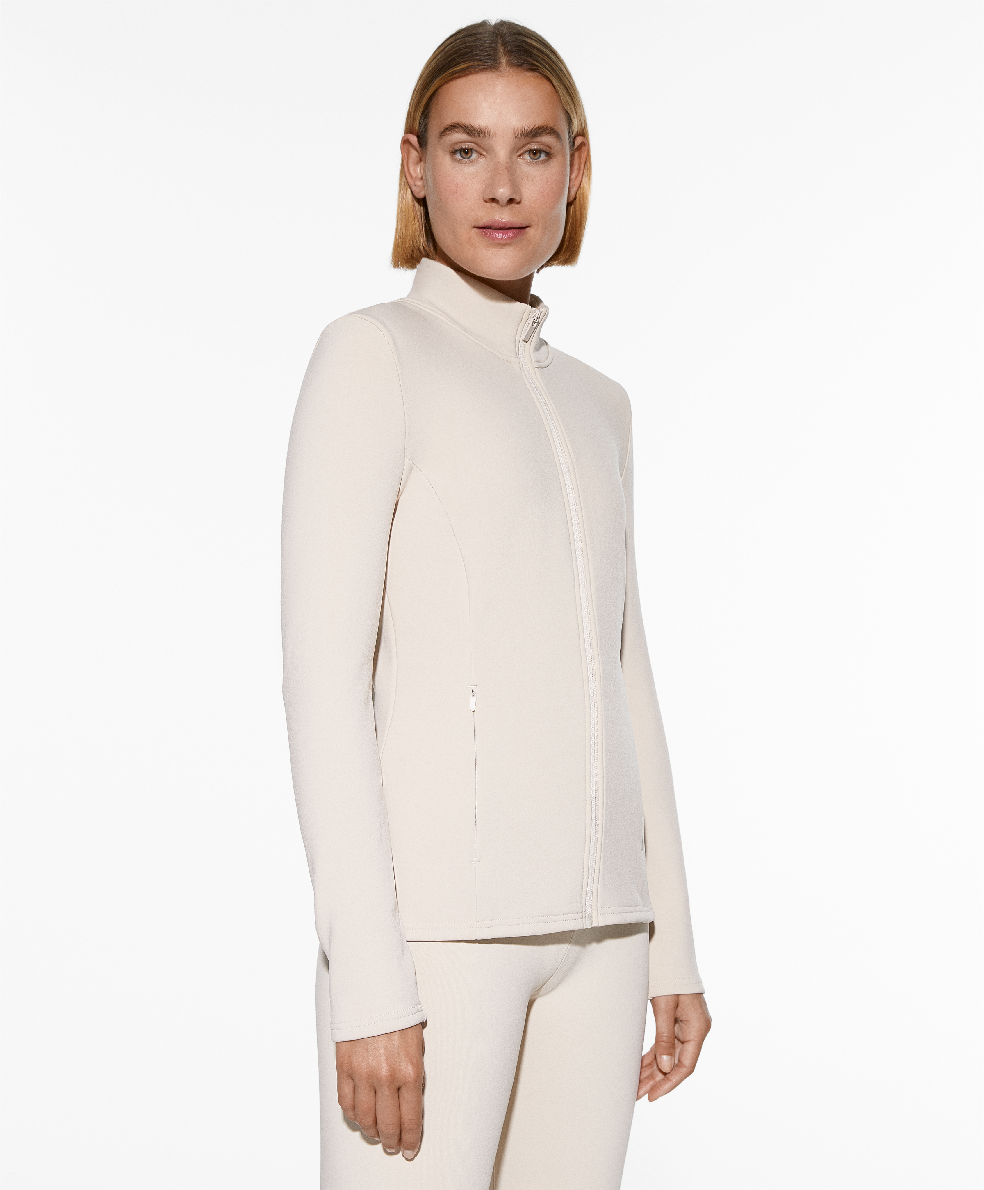 OYSHO Super-extra-warm seamless technical jacket