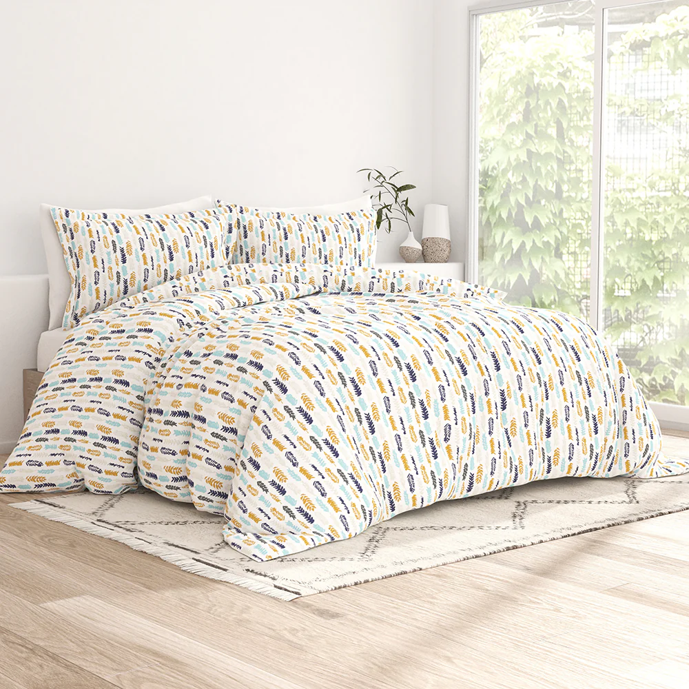 Wings Pattern 3-Piece Duvet Cover Set (Sale)