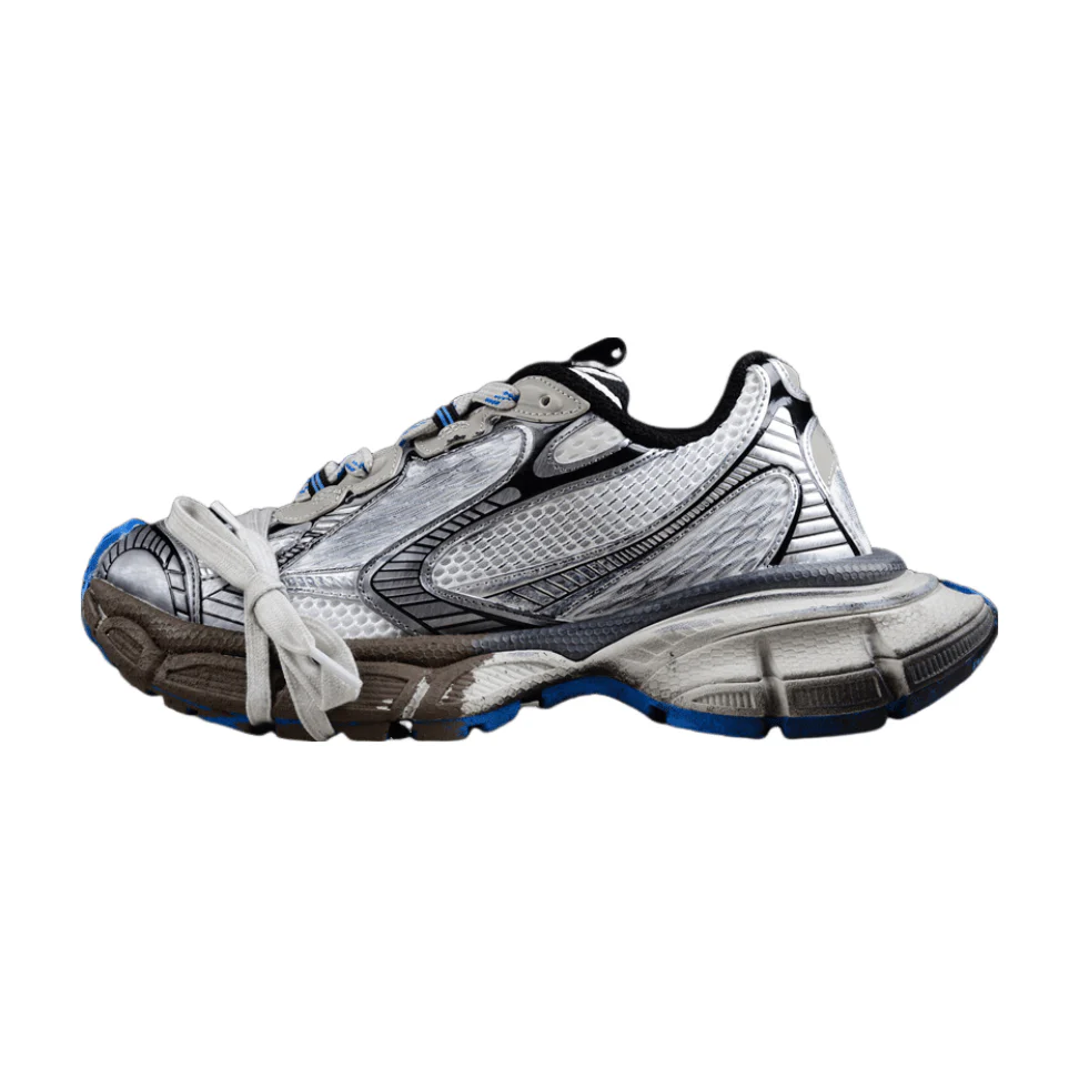 BALENCIAGA 3XL x GRAY BLUE-GRAFFITI - Sneaker Replica Workshop