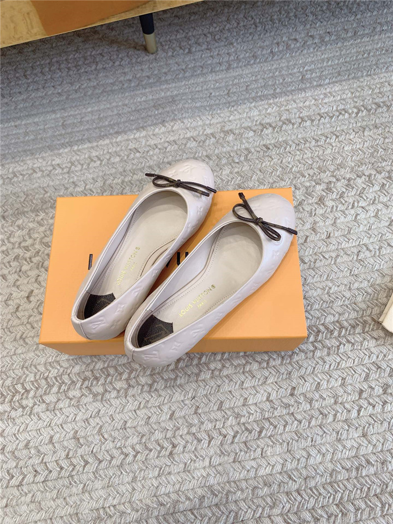 louis vuitton LV NINA flat bottom bowknot shoes - Sneaker Replica Workshop