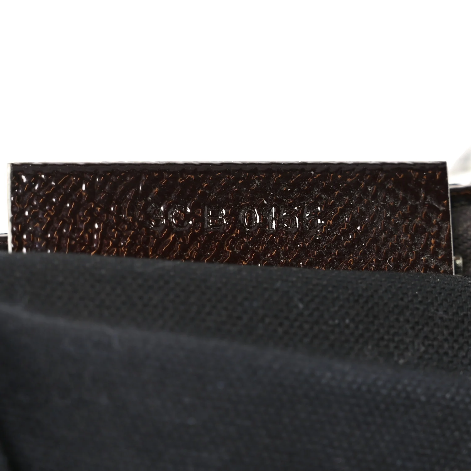 Textured Patent Calfskin Small Tri-Color Antigona Black White Brown - Top Club