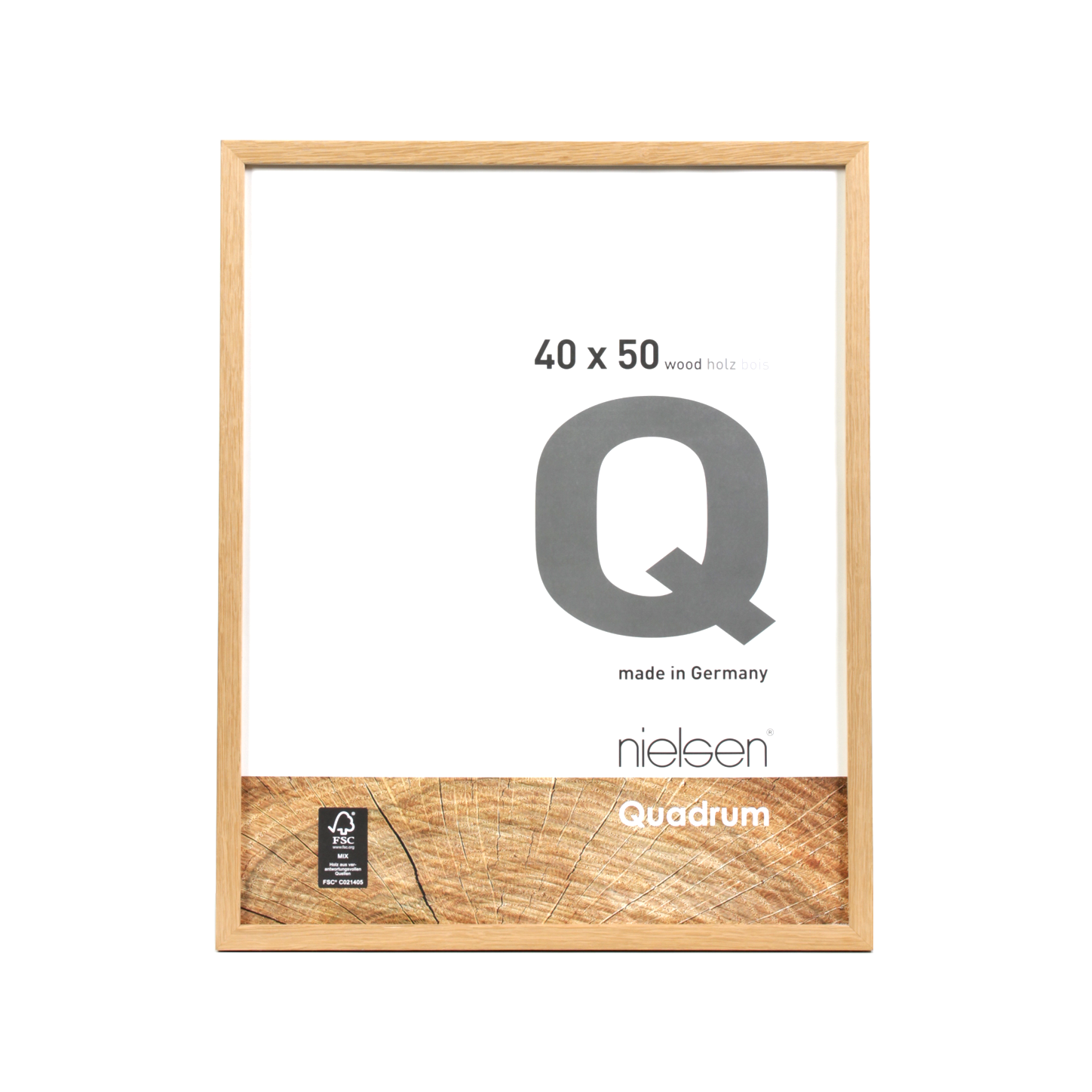 Fotolijst Quadrum 40x50 Oak