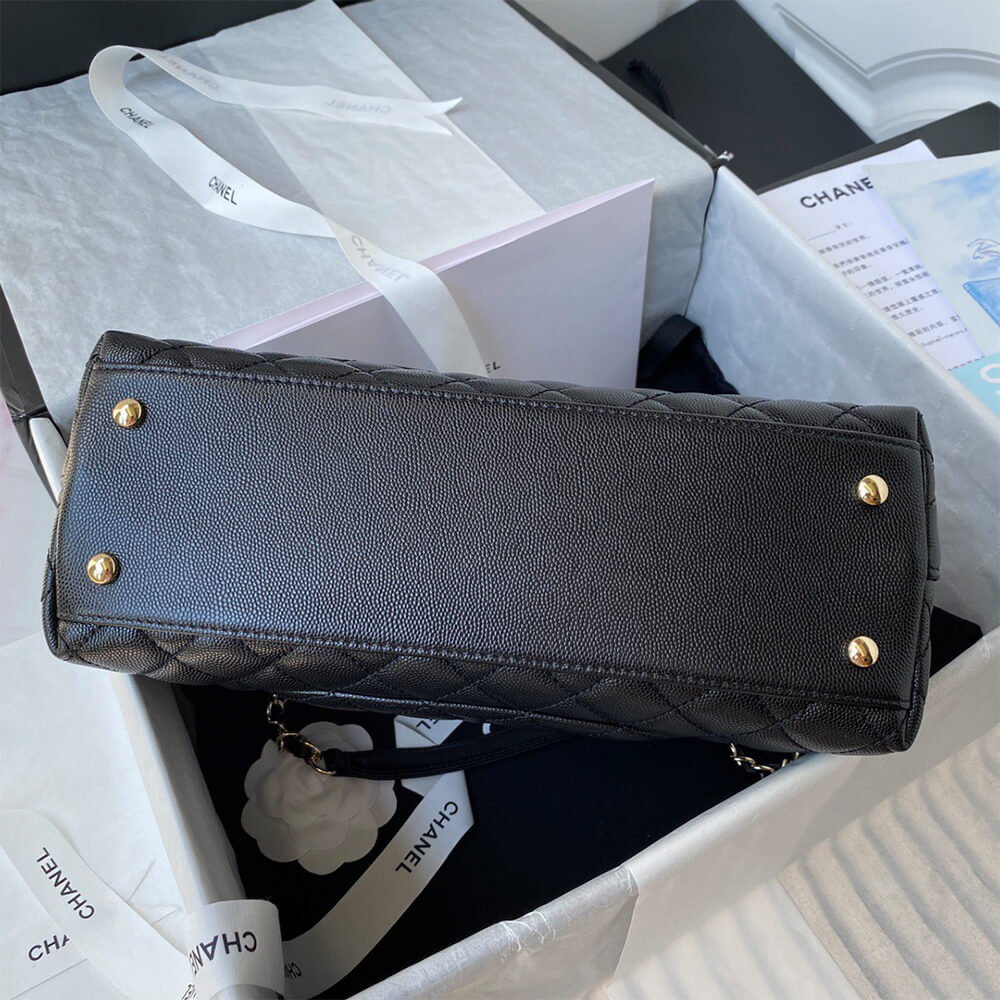 CHANEL Large Flap Bag With Top Handle(high-end grade) - Top Club