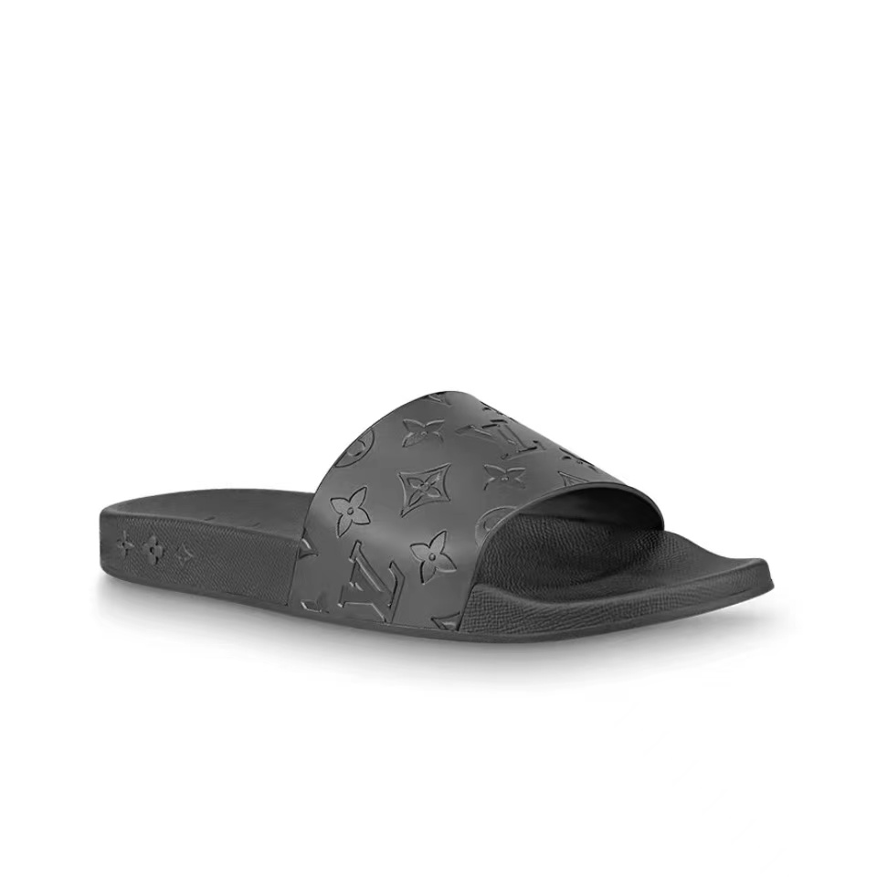 Louis Vuitton LV Rubber Fashion Plaid Flip-flops Slide Sandal (Replica) - Sneaker Replica Workshop