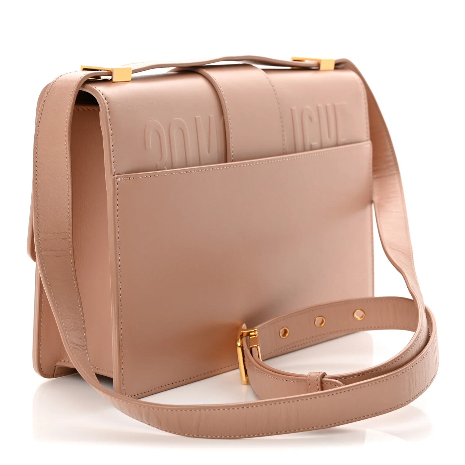 Box Calfskin 30 Montaigne Flap Bag Rose Des Vents - Top Club
