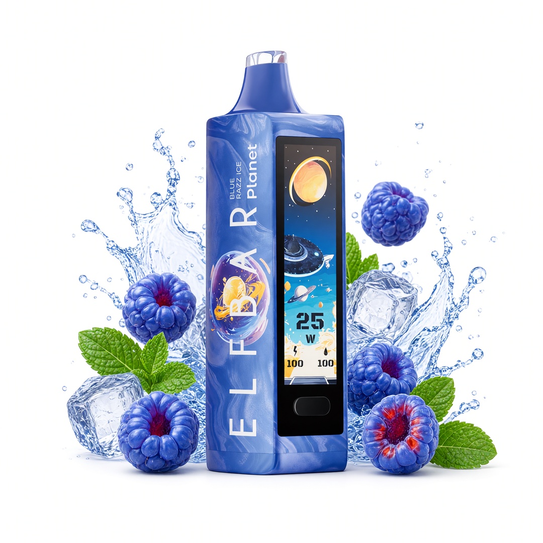 ELF BAR PLANET 25K cigarette électronique jetable rechargeable (toutes les saveurs)