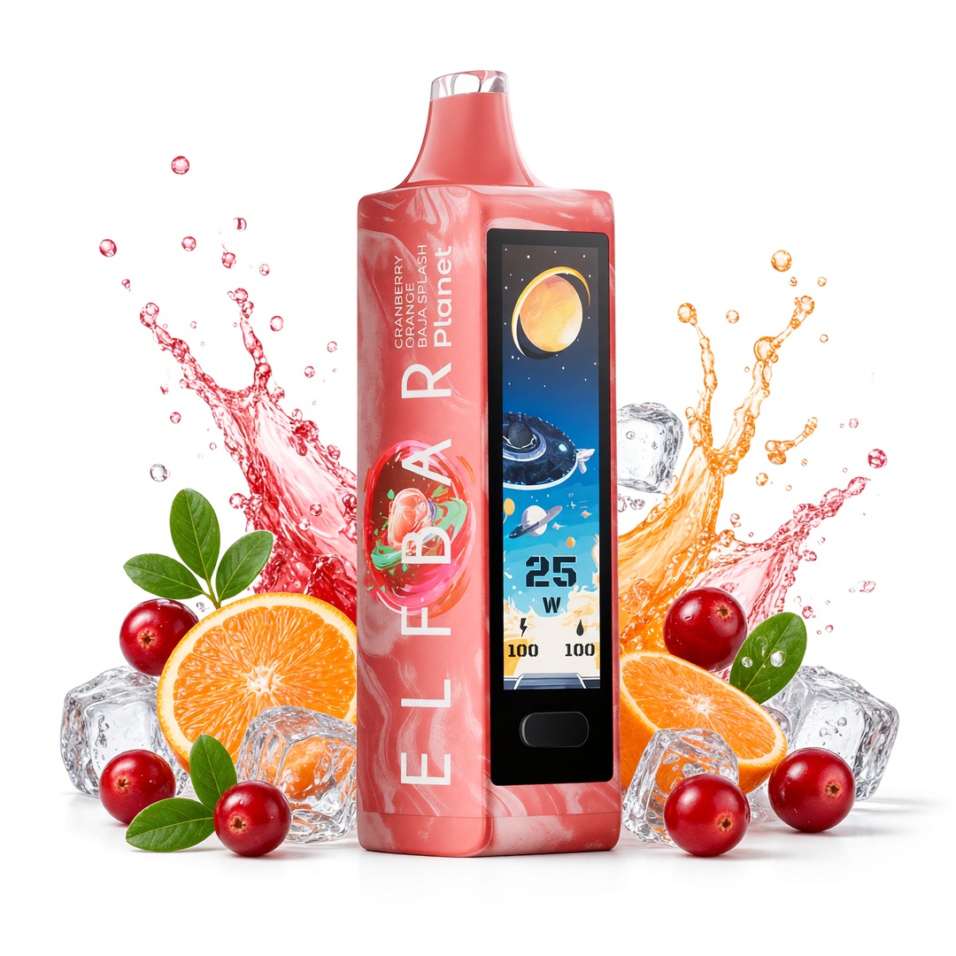ELF BAR PLANET 25K cigarette électronique jetable rechargeable (toutes les saveurs)