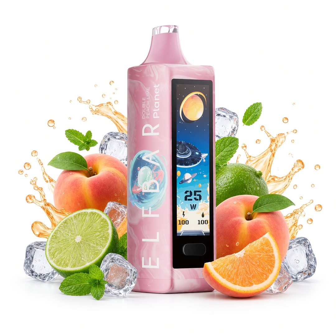 ELF BAR PLANET 25K cigarette électronique jetable rechargeable (toutes les saveurs)