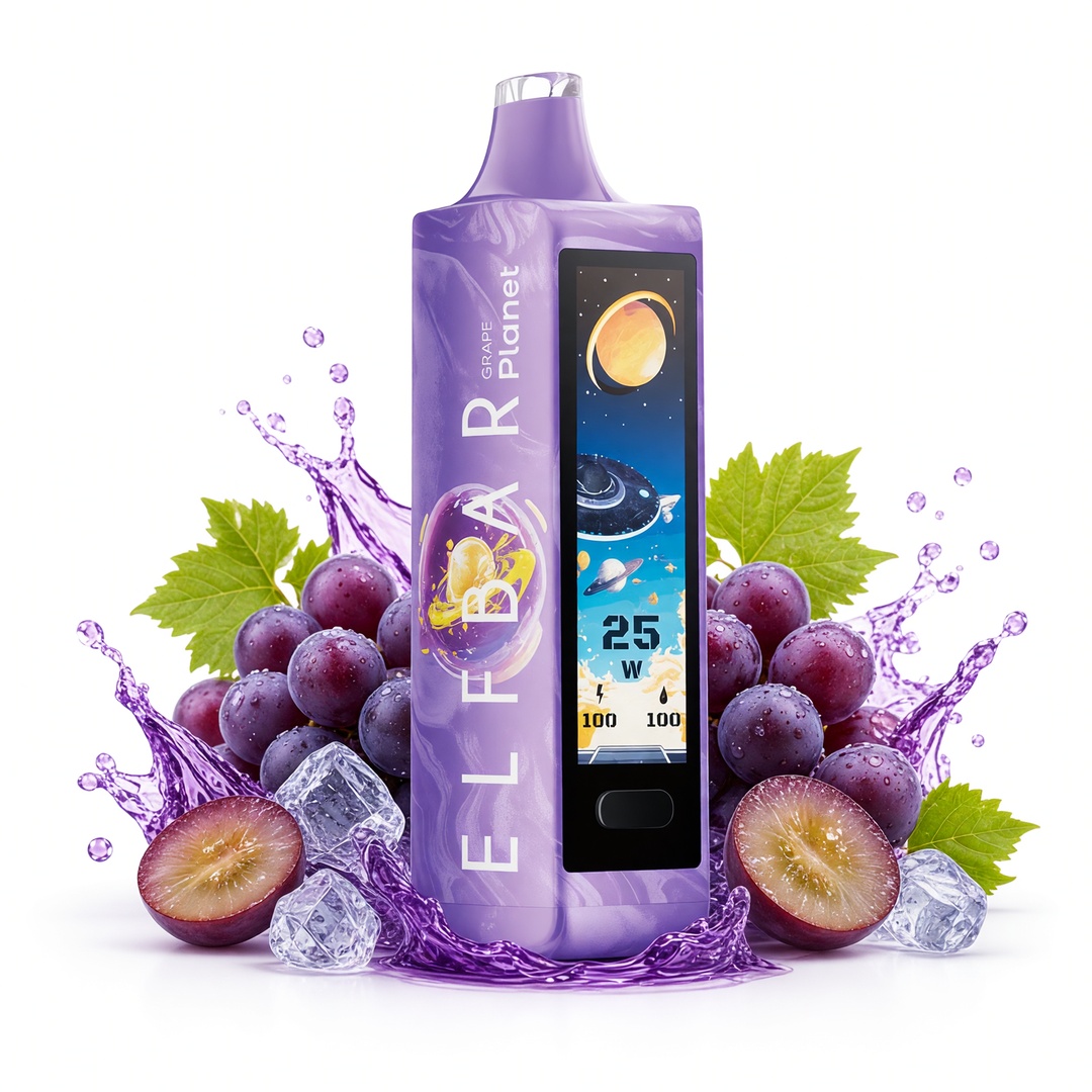 ELF BAR PLANET 25K cigarette électronique jetable rechargeable (toutes les saveurs)