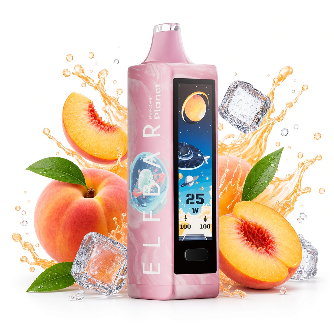 ELF BAR PLANET 25K cigarette électronique jetable rechargeable (toutes les saveurs)