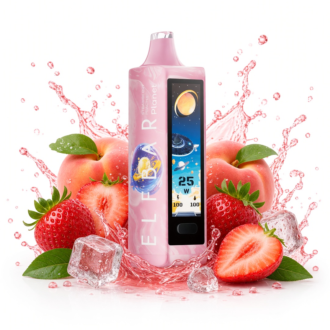 ELF BAR PLANET 25K cigarette électronique jetable rechargeable (toutes les saveurs)