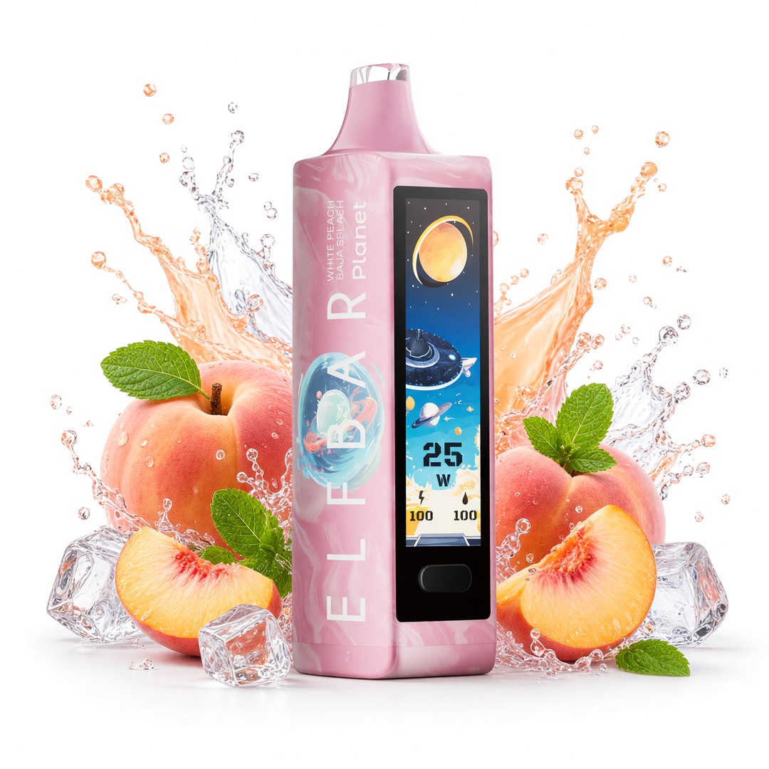 ELF BAR PLANET 25K cigarette électronique jetable rechargeable (toutes les saveurs)