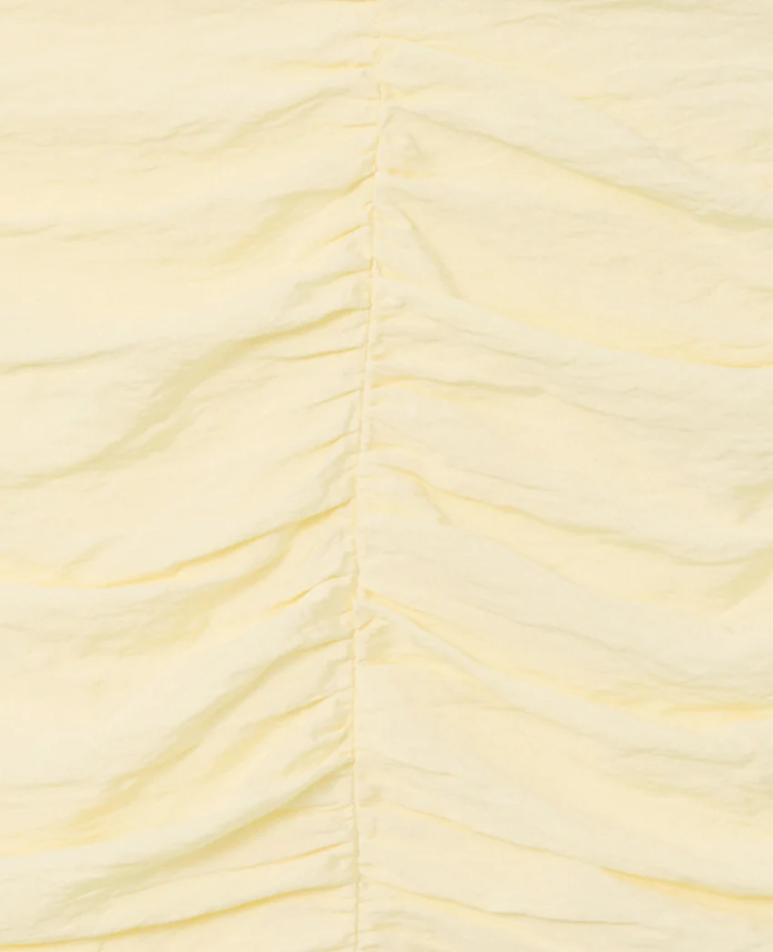 Pimkie Robe courte avec effets drapés et col V