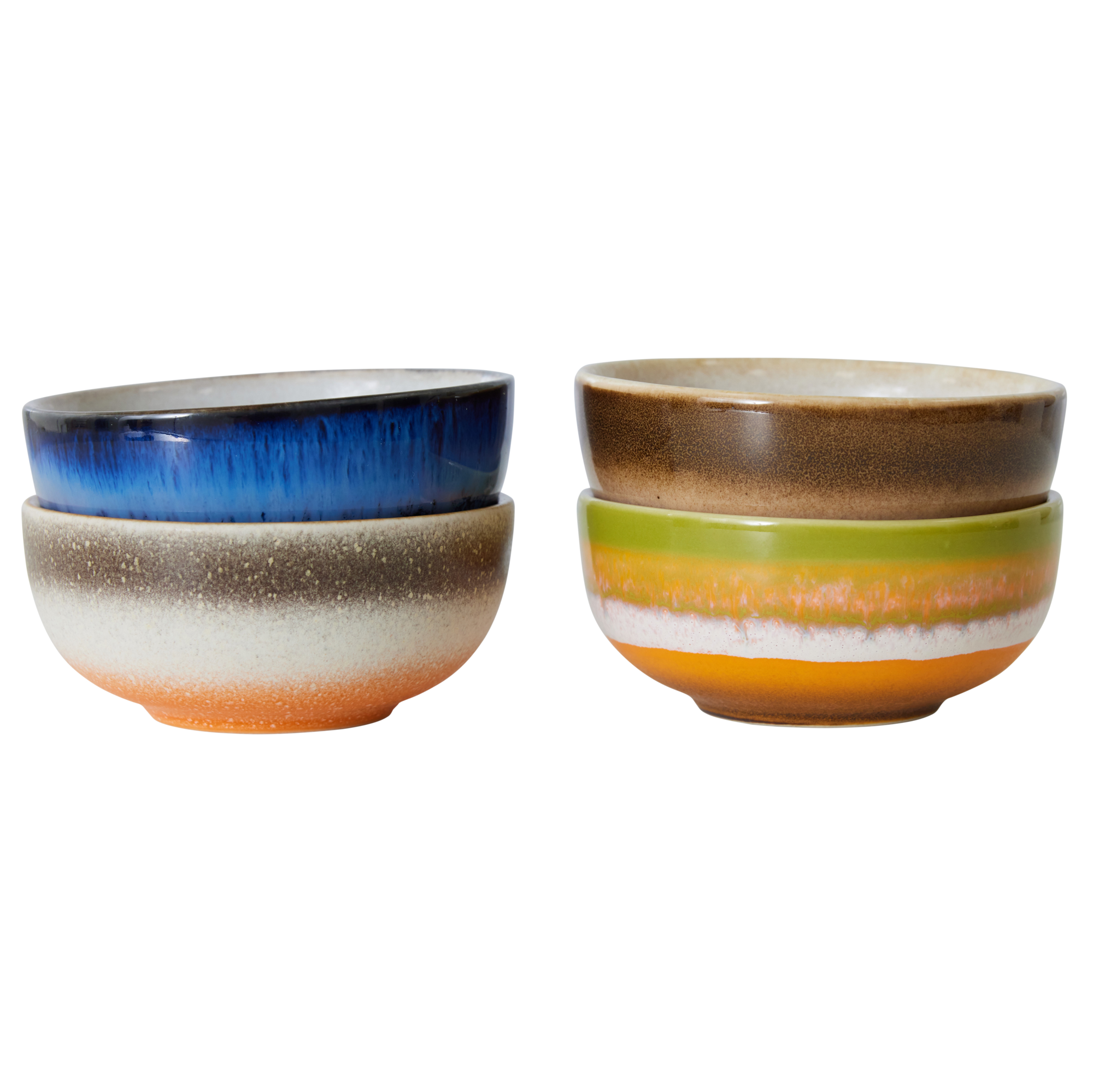 Servies 70's Ceramics XS schaal Sierra - set van 4