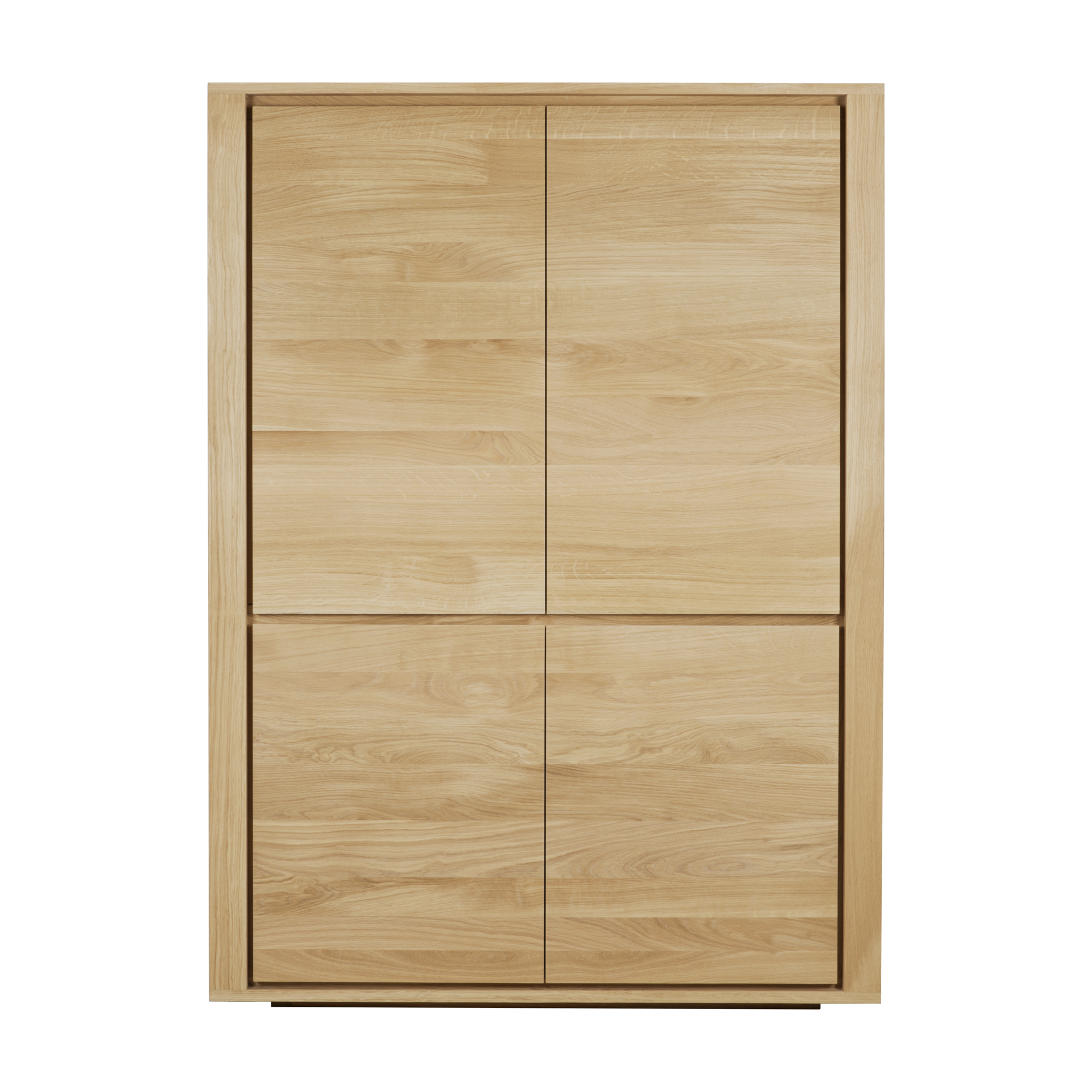 Wandkast Shadow eiken H160 cm