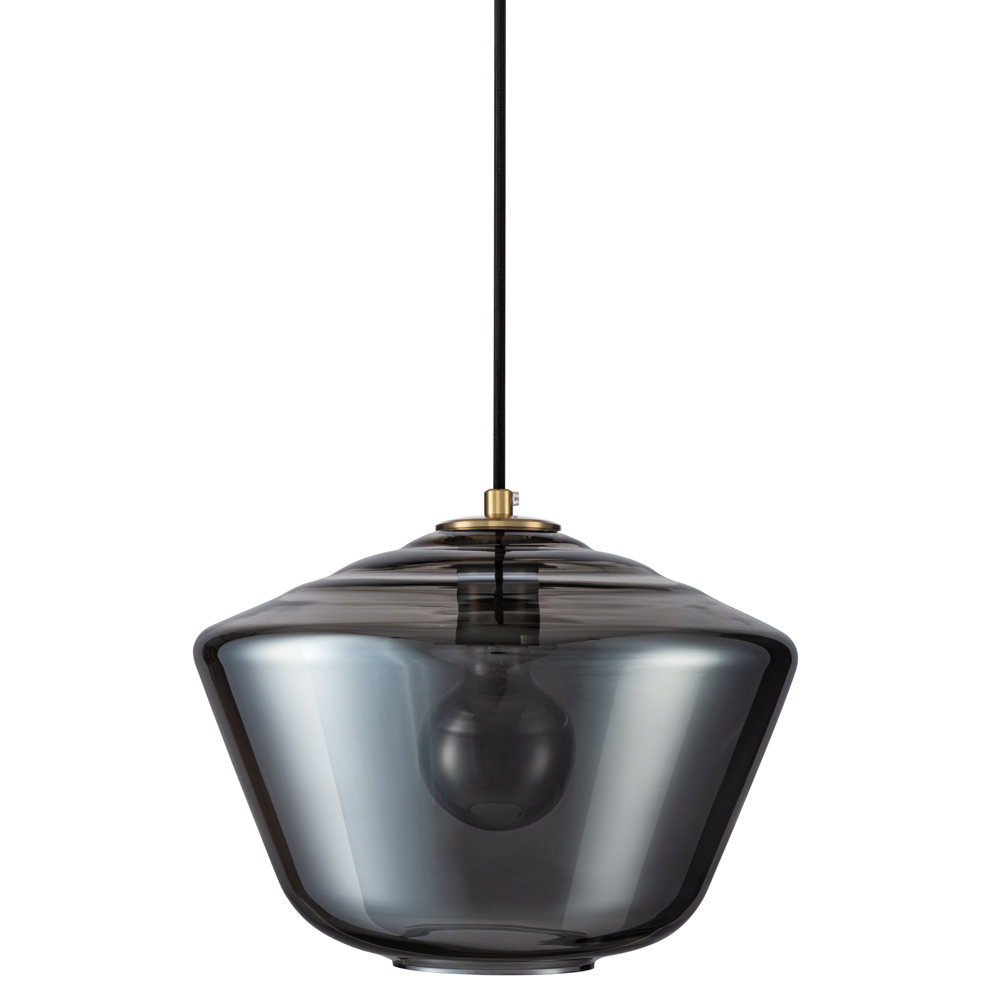 Hanglamp Carlton + pendel brons